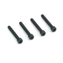 Dubro 3.5x25mm Socket Head Cap Screws (4)