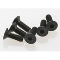 Traxxas 2542 Countersunk Machine Hex Drive Screws 4x12mm (6)