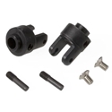 Traxxas 4628R Differential Output Yokes, Black (2)