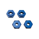 Traxxas 7154X Blue Aluminum Hex Wheel Hubs (4)