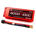 100C 2S1P 6000mAh 7.4v LiPO Hard Case ROAR : UNI