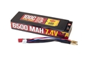 6500mAh 100C 2S Lipo battery