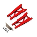 ALUMINUM REAR ARMS (RED) STAMPEDE / RUSTLER / BANDIT