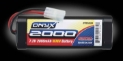 DuraTrax Onyx 2000mAh 7.2V 6-Cell NiMH Stick Pack - Tamiya connector