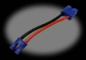 EC2 Female to EC3 Male Adapter 14AWG, 2.5 inch wires