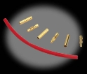 E-Flite Gold Bullet Connector Set 4mm