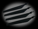 E-flite Lower Main Blade Set: BCX/2/3