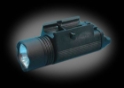 Tactical M3 Illuminator Combat Light with 120 Lumen Xenon Lamp - Black