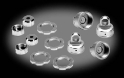 Shock Color Parts Set, Clear Anodized: Blitz