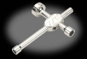 4-Way Steel Wrench Tool