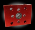 Bearing Block, 1 x .75 inch, 3mm, with Ball Bearing