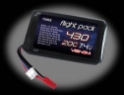 Venom 430mAh 7.4V Double Cell 2S 20C LiPo Pack