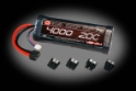 Venom 4000mAh 2S 7.4V 20C LiPo Hard Case Stick Pack - Universal Connector