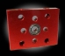 Bearing Block, 1 x .75 inch, 3mm, with Ball Bearing