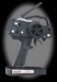 Tactic TTX240 2.4GHz 2-Channel Pistol Transmitter System - No Servos
