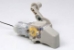 Generator unit has gear (gear ration of 38.2:1), and if winded faster, it will walk faster. Approximately 2.5V (no loading) generation is possible.