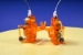 Wrestle with two robots in a rounded, Sumo ring.