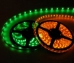 Self-Adhesive Waterproof 2 inch 3 Lights LED Light Strip - Green - 0-LED-WP-Green
