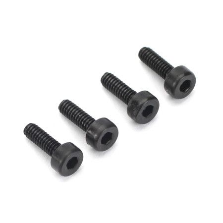 Dubro 2x6mm Socket Head Cap Screws (4)