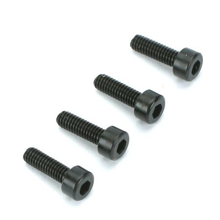 Dubro 2.5x8mm Socket Head Cap Screws (4)