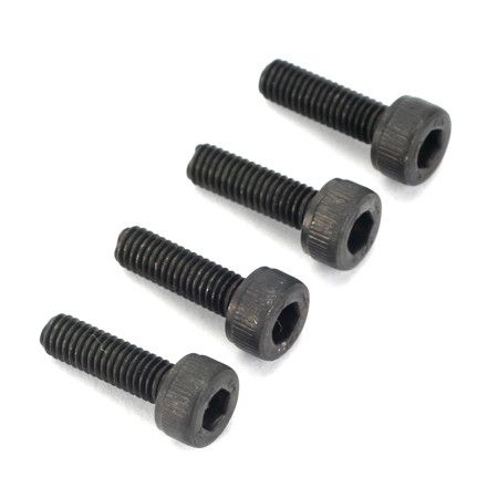 Dubro 3x10mm Socket Head Cap Screws (4)