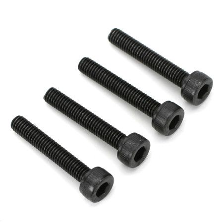 Dubro 3x18mm Socket Head Cap Screws (4)