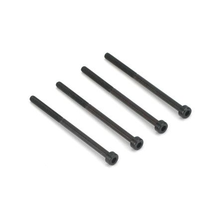 Dubro 3x50mm Socket Head Cap Screws (4)