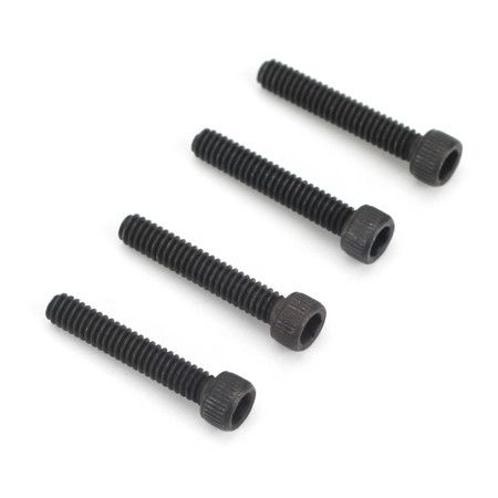 Dubro 2-56 x 1/2in Socket Head Cap Screws (4)