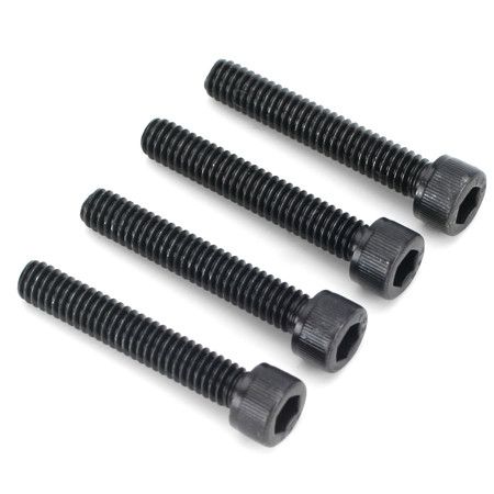 Dubro 8-32 x 1in Socket Head Cap Screws (4)