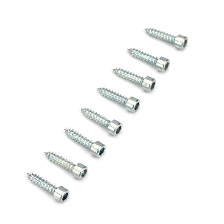 Dubro #2 x 3/8in Socket Head Sheet Metal Screws (8)