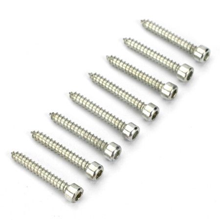 Dubro #4 x 3/4in Socket Head Sheet Metal Screws (8)