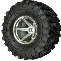 Rock Beast XOR 2.2 Crawler Tire KK (2), No Foam