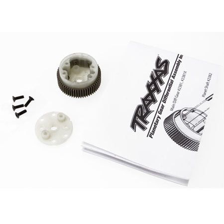 Traxxas 2381X Main Differential Housing with Steel Ring Gear