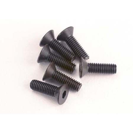 Traxxas 2551 Countersunk Hex Screws, 3x10mm (6)