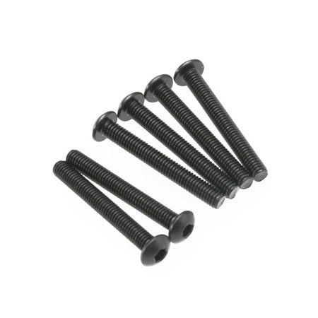 Traxxas 2591 Button Head Machine Hex Drive Screws 3x23mm (6)