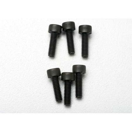 Traxxas 3965 Cap Head Machine Screw 2.5x8mm (6)