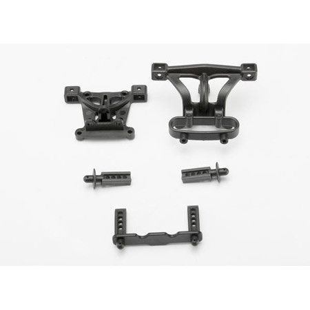 Traxxas 7015 Front & Rear Body Mounts: 1/16