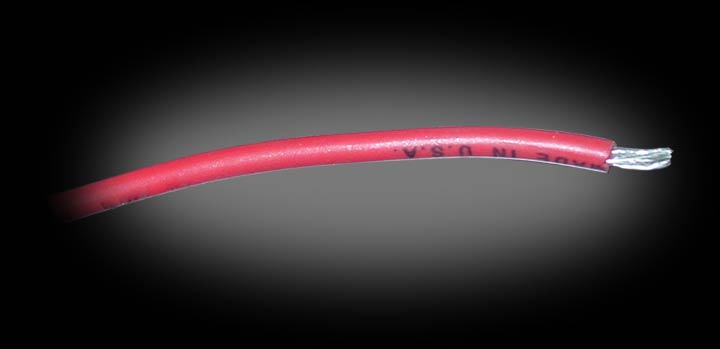 12 Gauge Silicone Wire - Red