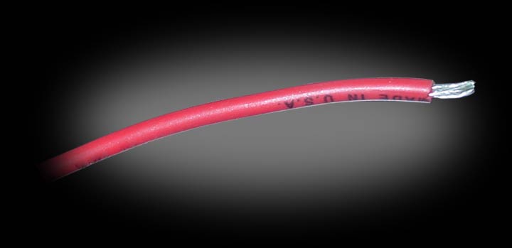 16 Gauge Silicone Wire - Red