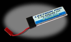 Lectron Pro 600mAh 1S 3.7V 35C LiPoly Pack - Blade 120