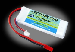 Lectron Pro 950mAh 2S 7.4V 30C LiPo Pack - Blade 200 QX