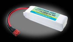 Lectron Pro 2200mAh 3S 11.1V 20C LiPoly Pack - Deans Connector