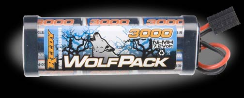 Reedy Wolfpack 3000mAh 7.2V NiMH Pack - Traxxas Connector