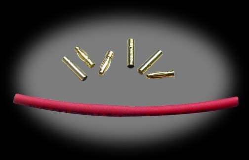 3mm Bullet Connector - Set of 3