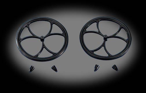 Dubro	Micro Lite Wheels, 2-1/2in.