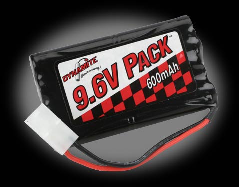 Dynamite 600mAh 9.6V 8-Cell NiCad Toy Pack