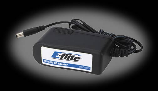 E-Flite AC to 6VDC 1.5 Amp Power Supply