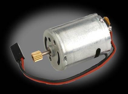 E-flite 370 Motor with 9T 0.5M Pinion: BCP, BCPP