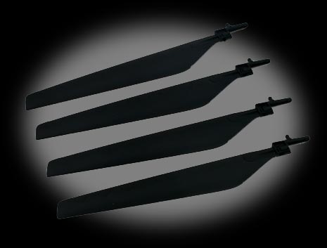 E-flite Lower Main Blade Set: BCX/2/3