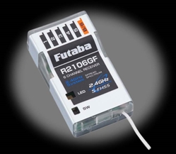 Futaba R2106GF 6-channel 2.4GHz S-FHSS Micro Receiver